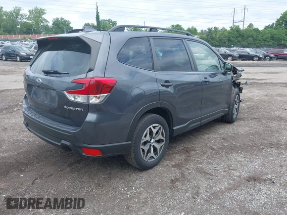 2021 Subaru Forester Premium with VIN JF2SKAJC2MH456818, listed as a IAAI auction lot 42533483 with 28,964 mi miles and . Bid and sale history available at DreamBid. Image 4.