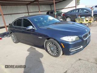 2014 BMW 5 Series 535i with VIN WBA5B1C56ED481995, listed as a IAAI auction lot 41583675 with 95,511 mi miles. Bid and sale history available at carsss.com. Image 1.