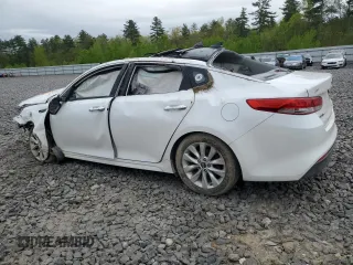 2016 Kia Optima EX with VIN 5XXGU4L39GG091553, listed as a Copart auction lot 56754325 with Not provided miles and Salvage title. Bid and sale history available at DreamBid. Image 2.
