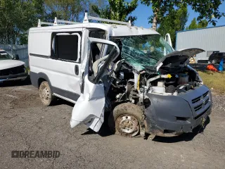 2017 Ram ProMaster Cargo with VIN 3C6TRVNG0HE502815, listed as a Copart auction lot 53471934 with Not Provided miles and Salvage Title. Bid and sale history available at carsss.com. Image 4.