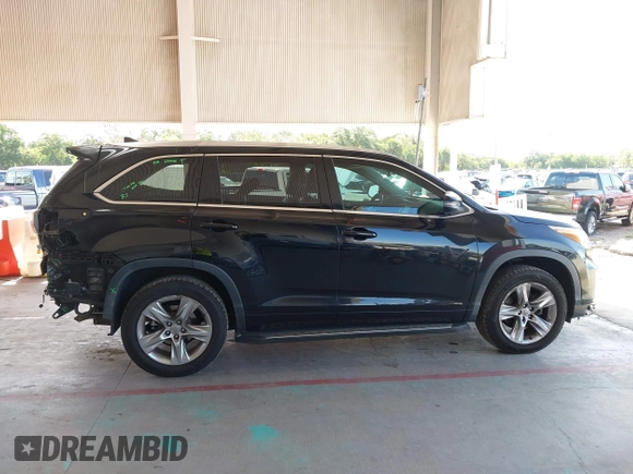 2014 Toyota Highlander Limited with VIN 5TDYKRFH0ES006562, listed as a IAAI auction lot 42629226 with 188,778 mi miles and . Bid and sale history available at DreamBid. Image 14.