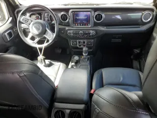 2020 Jeep Wrangler Unlimited Sahara High Altitude with VIN 1C4HJXEG6LW286324, listed as a Copart auction lot 45111415 with 46,984 mi miles and Non repairable. Bid and sale history available at DreamBid. Image 8.