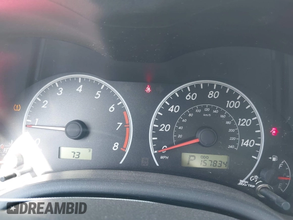 2012 Toyota Corolla L with VIN 2T1BU4EE1CC837049, listed as a IAAI auction lot 41990128 with 157,834 mi miles and . Bid and sale history available at DreamBid. Image 7.