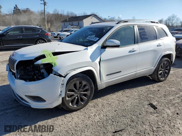 2020 Jeep Cherokee High Altitude with VIN 1C4PJMDN5LD546508, listed as a Copart auction lot 88002975 with 18,194 mi miles and Salvage title. Bid and sale history available at DreamBid. Image 1.