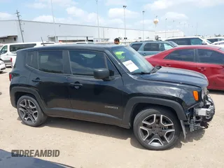 2020 Jeep Renegade Sport with VIN ZACNJAAB2LPM06219, listed as a IAAI auction lot 42063083 with 47,225 mi miles and . Bid and sale history available at DreamBid. Image 14.