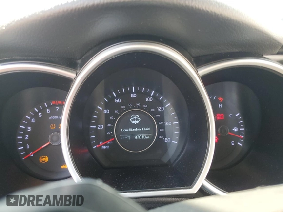 2015 Kia Optima LX z VIN KNAGM4A7XF5640151, wystawiony jako Copart lot #54538515 z przebiegiem 97 610 mil mil oraz Szkoda całkowita • Salvage title. Historia ofert i sprzedaży dostępna na DreamBid. Obrazek 9.