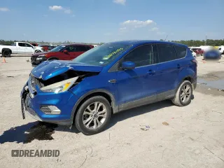 2017 Ford Escape SE with VIN 1FMCU0GD7HUE53980, listed as a Copart auction lot 50072095 with 112,891 mi miles and Salvage Title. Bid and sale history available at carsss.com. Image 1.