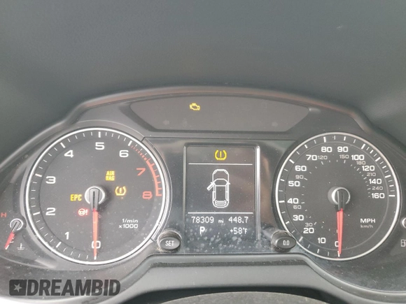 2013 Audi Q5 Premium с VIN WA1CFAFP8DA011036, выставлен на аукционе Copart как лот 81233504 с пробегом 78 309 миль миль и Списание • Salvage title. История ставок и продаж доступна на DreamBid. Изображение 9.