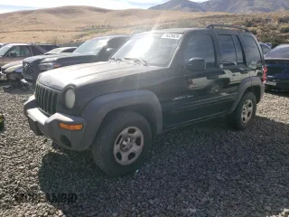 2003 Jeep Liberty Sport with VIN 1J4GK48K63W581392, listed as a Copart auction lot 75529424 with 182,982 mi miles and Salvage Title. Bid and sale history available at DreamBid. Image 1.
