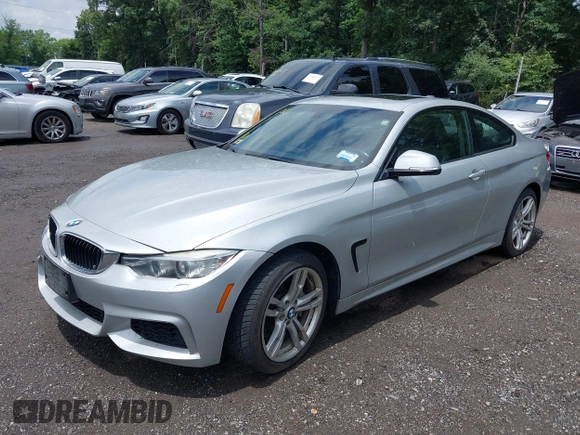 2014 BMW 4 Series 435i xDrive with VIN WBA3R5C55EK186196, listed as a IAAI auction lot 42678249 with 71,362 mi miles and . Bid and sale history available at DreamBid. Image 17.