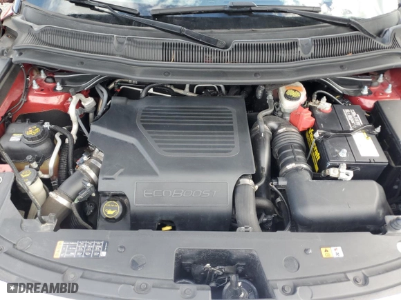 2016 Ford Explorer Platinum with VIN 1FM5K8HT5GGD22093, listed as a Copart auction lot 85421524 with 0 mi miles and Salvage Title. Bid and sale history available at carsss.com. Image 12.