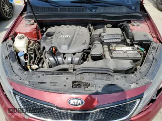 2014 Kia Optima LX with VIN 5XXGM4A75EG266643, listed as a Copart auction lot 52517575 with 109,282 mi miles and Salvage Title. Bid and sale history available at carsss.com. Image 11.