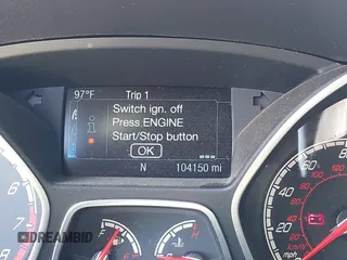 2014 Ford Focus ST with VIN 1FADP3L92EL341579, listed as a IAAI auction lot 42106528 with 104,150 mi miles and . Bid and sale history available at carsss.com. Image 15.