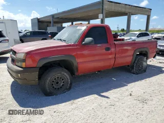 2005 Chevrolet Silverado 1500 Work Truck z VIN 1GCEC14X65Z139112, wystawiony jako Copart lot #61029675 z przebiegiem 167 947 mil mil oraz Czysty tytuł • Clean title. Historia ofert i sprzedaży dostępna na DreamBid. Obrazek 1.