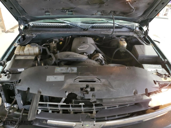 2002 Chevrolet Silverado 1500 LT with VIN 2GCEK19T221354502, listed as a Copart auction lot 53074785 with 234,620 mi miles and Salvage Title. Bid and sale history available at carsss.com. Image 11.
