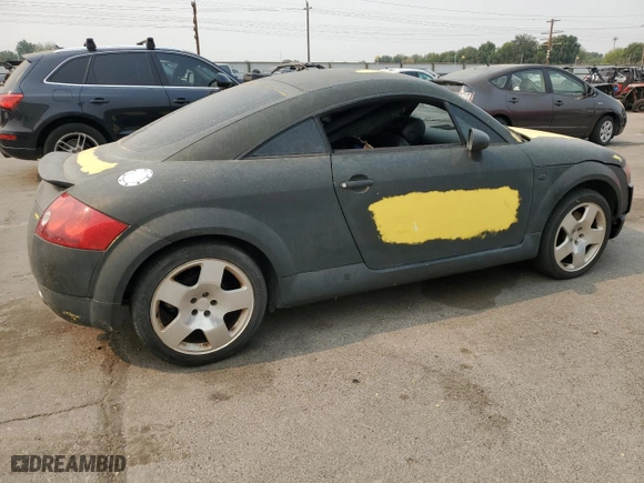 2002 Audi TT with VIN TRUWT28N531007611, listed as a Copart auction lot 87670625 with 175,809 mi miles and Salvage Title. Bid and sale history available at carsss.com. Image 3.