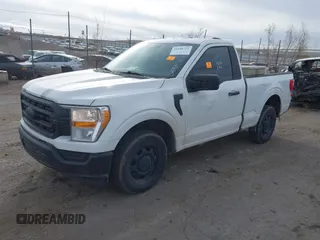 2022 Ford F-150 XL with VIN 1FTMF1CB8NKE34567, listed as a IAAI auction lot 41540725 with 44,784 mi miles. Bid and sale history available at carsss.com. Image 17.