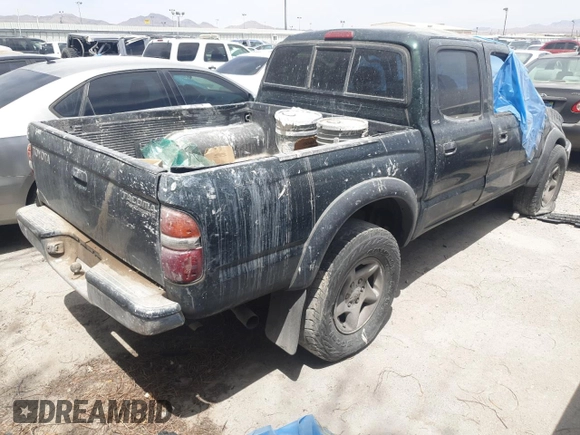 2003 Toyota Tacoma PreRunner z VIN 5TEGN92N53Z231042, wystawiony jako Copart lot #55854505 z przebiegiem Nie podano mil oraz Szkoda całkowita • Salvage title. Historia ofert i sprzedaży dostępna na DreamBid. Obrazek 3.