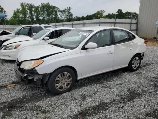 2010 Hyundai Elantra GLS with VIN KMHDU4ADXAU129450, listed as a Copart auction lot 58057075 with 62,575 mi miles and Salvage title. Bid and sale history available at DreamBid. Image 1.