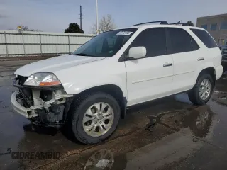 2003 Acura MDX Touring Pkg w/Navigation System with VIN 2HNYD18823H531332, listed as a Copart auction lot 49179495 with 255,509 mi miles and Salvage Title. Bid and sale history available at carsss.com. Image 1.