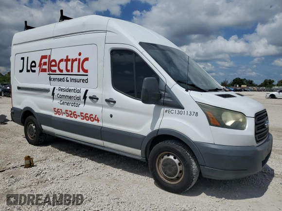 2015 Ford Transit Cargo с VIN 1FTNR2XG9FKA25521, выставлен на аукционе Copart как лот 63372545 с пробегом 145 538 миль миль и Списание • Salvage title. История ставок и продаж доступна на DreamBid. Изображение 4.