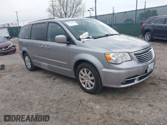 2014 Chrysler Town & Country Touring with VIN 2C4RC1BG7ER365013, listed as a IAAI auction lot 42028026 with 178,075 mi miles. Bid and sale history available at carsss.com. Image 1.