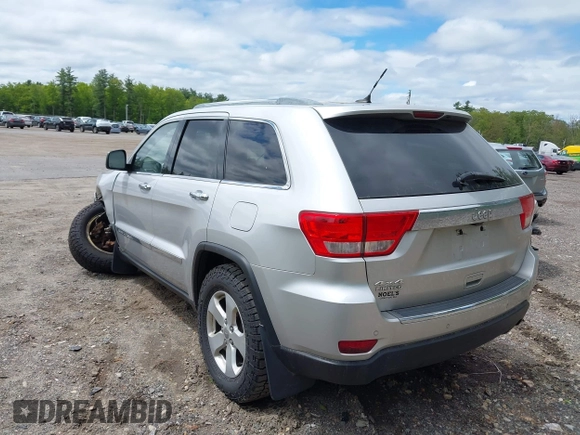 2011 Jeep Grand Cherokee Limited with VIN 1J4RR5GG6BC723134, listed as a IAAI auction lot 42310026 with 117,344 mi miles and . Bid and sale history available at DreamBid. Image 3.