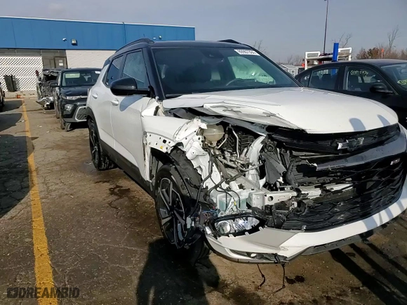2023 Chevrolet TrailBlazer RS with VIN KL79MUSL2PB014018, listed as a Copart auction lot 80907334 with 29,312 mi miles and Salvage Title. Bid and sale history available at carsss.com. Image 15.