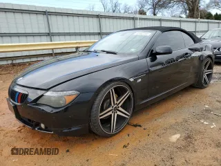 2007 BMW 6 Series 650i z VIN WBAEK13517CN72486, wystawiony jako Copart lot #47952395 z przebiegiem Nie podano mil oraz Szkoda całkowita • Salvage title. Historia ofert i sprzedaży dostępna na DreamBid. Obrazek 1.
