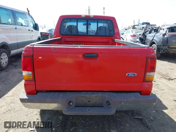 1997 Ford Ranger XLT with VIN 1FTCR10A4VPB39564, listed as a IAAI auction lot 41822728 with 138,568 mi miles. Bid and sale history available at carsss.com. Image 16.