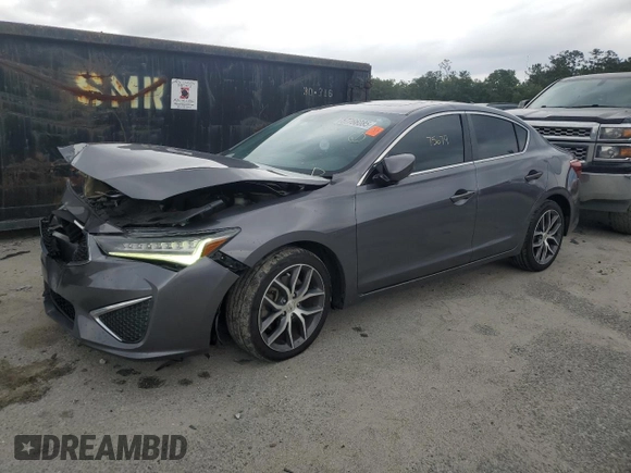 2019 Acura ILX Premium with VIN 19UDE2F79KA012116, listed as a Copart auction lot 57766085 with 75,679 mi miles and Salvage title. Bid and sale history available at DreamBid. Image 1.