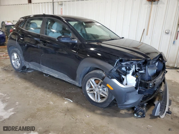 2023 Hyundai Kona SE with VIN KM8K2CAB9PU058871, listed as a Copart auction lot 85037524 with 36,088 mi miles and Salvage Title. Bid and sale history available at carsss.com. Image 4.