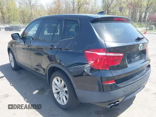 2013 BMW X3 xDrive28i with VIN 5UXWX9C5XD0A29868, listed as a IAAI auction lot 42148309 with 185,129 mi miles. Bid and sale history available at carsss.com. Image 3.