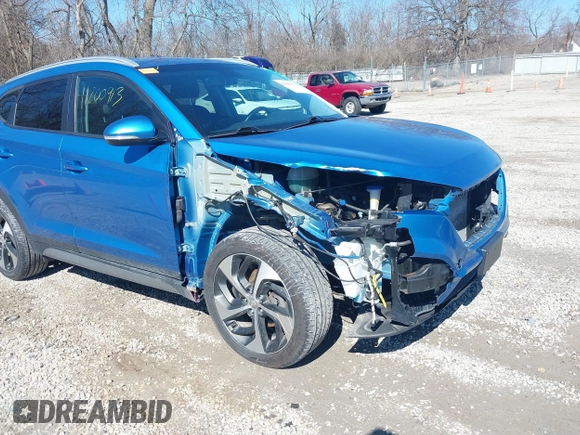 2017 Hyundai Tucson Sport with VIN KM8J3CA20HU336809, listed as a IAAI auction lot 41800913 with 112,948 mi miles and . Bid and sale history available at DreamBid. Image 6.
