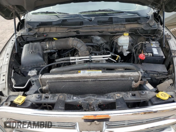 2012 Ram 1500 Big Horn z VIN 1C6RD6LT9CS169745, wystawiony jako Copart lot #53756575 z przebiegiem 160 215 mil mil oraz Czysty tytuł • Clean title. Historia ofert i sprzedaży dostępna na DreamBid. Obrazek 11.