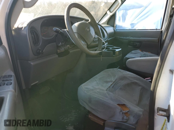 2007 Ford Econoline Passenger XL with VIN 1FBNE31L57DA12220, listed as a Copart auction lot 48890985 with Not Provided miles and Salvage Title. Bid and sale history available at carsss.com. Image 7.