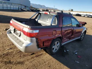 2003 Subaru Baja with VIN 4S4BT61CX37105700, listed as a Copart auction lot 89353775 with 103,778 mi miles and Salvage Title. Bid and sale history available at DreamBid. Image 3.
