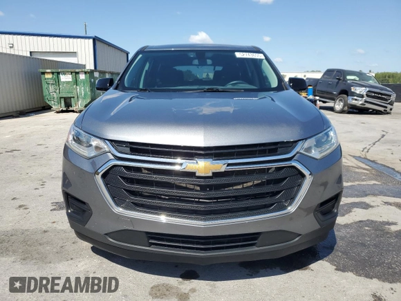2021 Chevrolet Traverse LS with VIN 1GNERFKWXMJ111923, listed as a Copart auction lot 52743655 with 121,998 mi miles and Non Repairable. Bid and sale history available at carsss.com. Image 5.