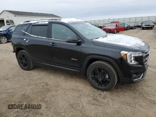 2022 GMC Terrain AT4 with VIN 3GKALYEV8NL163721, listed as a Copart auction lot 41364745 with 44,655 mi miles and Salvage Title. Bid and sale history available at DreamBid. Image 4.
