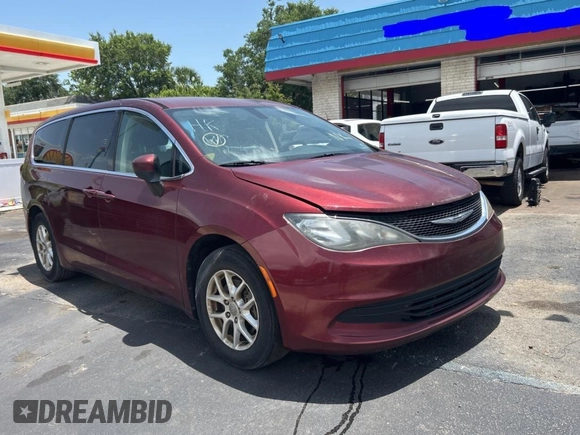 2017 Chrysler Pacifica Touring with VIN 2C4RC1DG1HR509799, listed as a Copart auction lot 60269185 with 165,931 mi miles and Clean title. Bid and sale history available at DreamBid. Image 1.