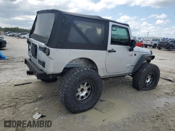 2008 Jeep Wrangler X with VIN 1J4FA24168L549082, listed as a Copart auction lot 58178805 with 150,606 mi miles and Salvage title. Bid and sale history available at DreamBid. Image 3.