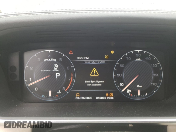 2015 Land Rover Range Rover Supercharged с VIN SALGS2TFXFA210976, выставлен на аукционе Copart как лот 51356865 с пробегом 46 068 миль миль и На запчасти • Non repairable. История ставок и продаж доступна на DreamBid. Изображение 8.