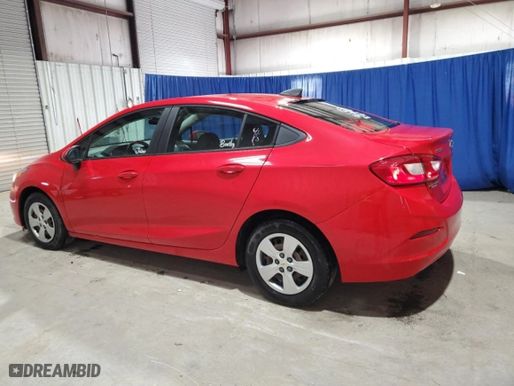 2018 Chevrolet Cruze LS with VIN 1G1BC5SM8J7233803, listed as a Copart auction lot 47813205 with 95,971 mi miles and Clean Title. Bid and sale history available at carsss.com. Image 2.