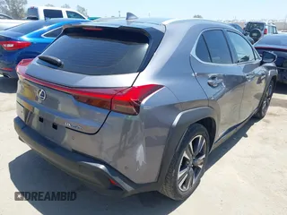 2020 Lexus UX 250h with VIN JTHP9JBH9L2020588, listed as a IAAI auction lot 42543365 with 61,792 mi miles and . Bid and sale history available at DreamBid. Image 4.