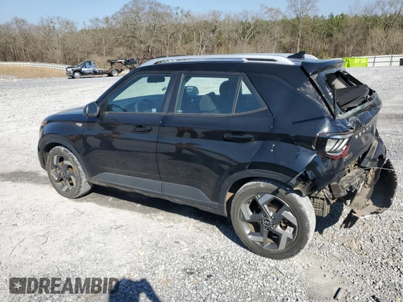 2021 Hyundai Venue SEL with VIN KMHRC8A32MU126490, listed as a Copart auction lot 48974615 with 48,857 mi miles and Salvage title. Bid and sale history available at DreamBid. Image 2.