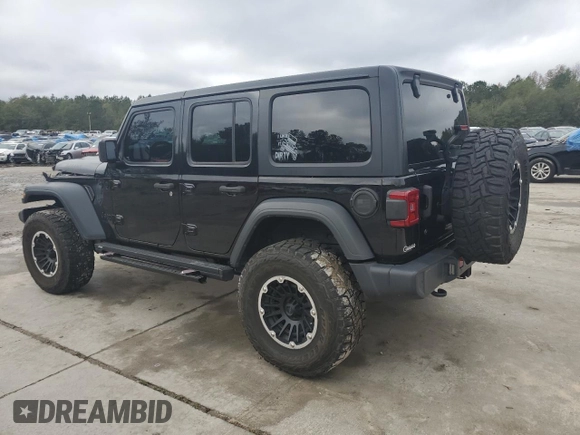 2020 Jeep Wrangler Unlimited Sport Altitude with VIN 1C4HJXDGXLW241744, listed as a Copart auction lot 79903604 with 44,461 mi miles and Salvage title. Bid and sale history available at DreamBid. Image 2.