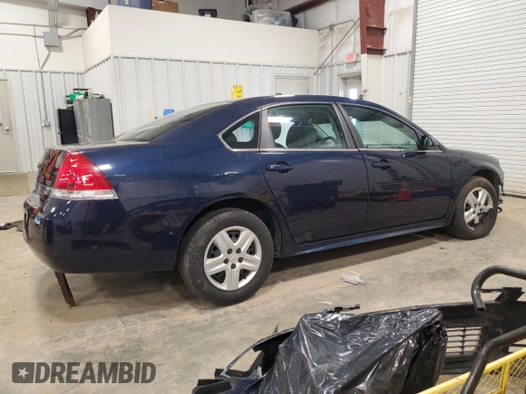2010 Chevrolet Impala LS with VIN 2G1WA5EK7A1264751, listed as a Copart auction lot 50349515 with 133,946 mi miles and Non Repairable. Bid and sale history available at DreamBid. Image 3.