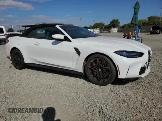 2023 BMW M4 Competition xDrive with VIN WBS33BA03PCL64820, listed as a Copart auction lot 80542904 with 15,198 mi miles and Salvage Title. Bid and sale history available at carsss.com. Image 4.
