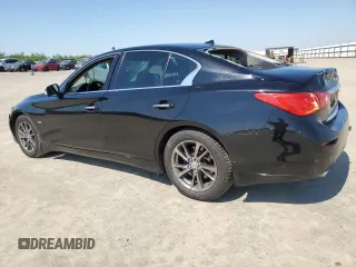 2017 Infiniti Q50 Signature Edition with VIN JN1EV7AP3HM741567, listed as a Copart auction lot 50810775 with 147,330 mi miles and Salvage Title. Bid and sale history available at DreamBid. Image 2.