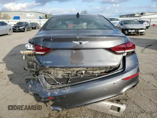 2019 Genesis G80 3.3T Sport with VIN KMHGN4JB6KU290601, listed as a Copart auction lot 42657505 with 29,085 mi miles and Salvage Title. Bid and sale history available at carsss.com. Image 6.